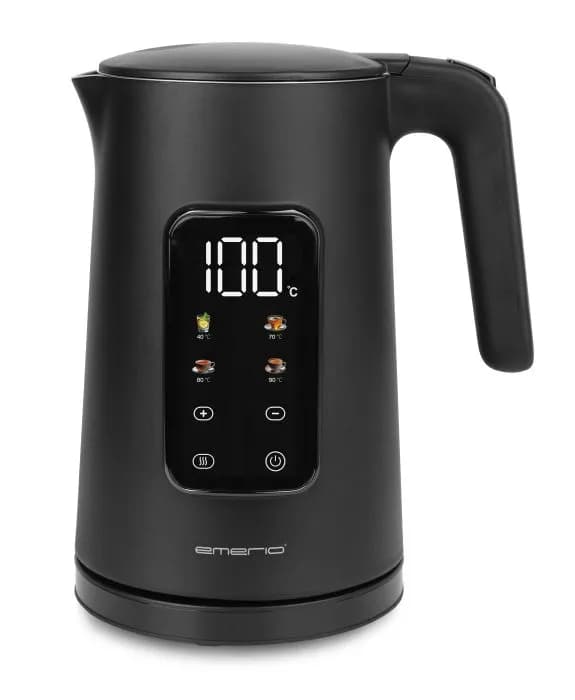 Emerio WK-132229 -vedenkeitin, 1,7 l, 2200 W, Matt black