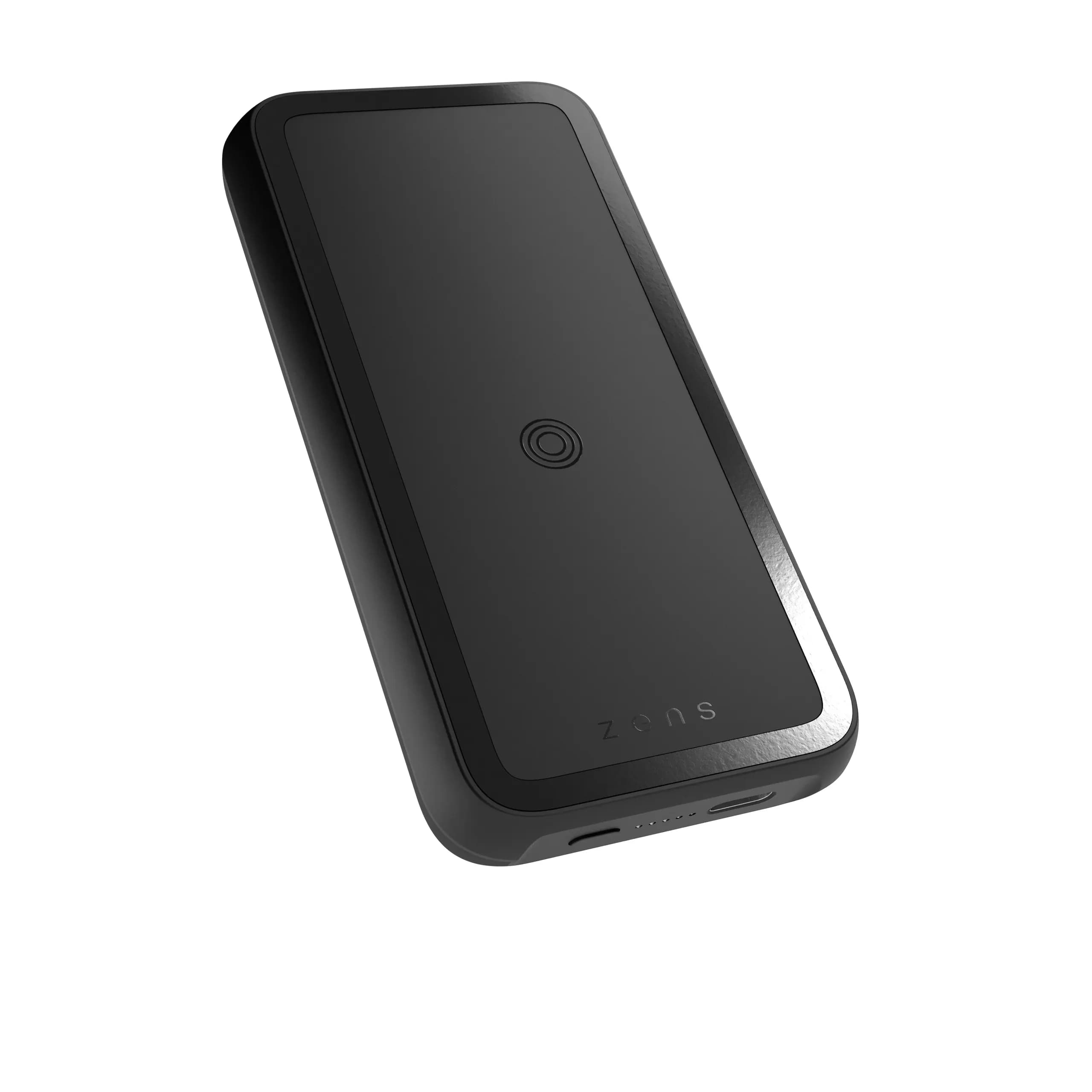 ZENS Magnetic Qi Powerbank One Side QI 10000mAh Black
