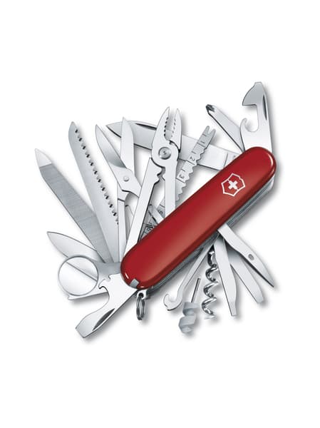Victorinox Swiss Champ Wood -monitoimityökalu, pähkinäpuu, 91 mm