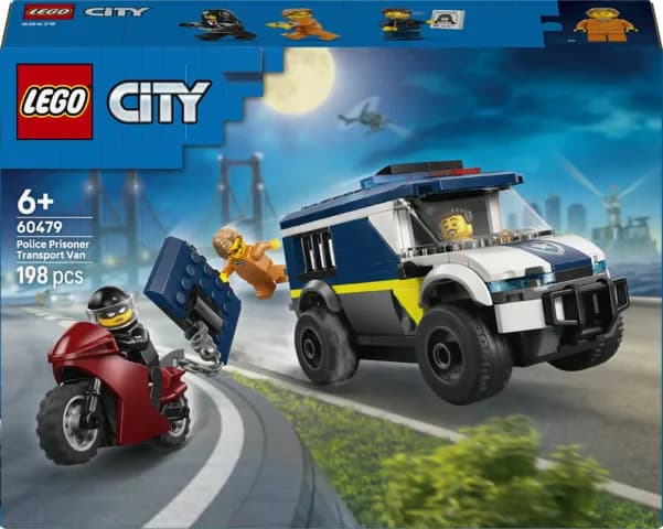 LEGO City Poliisin vankienkuljetusauto 60479