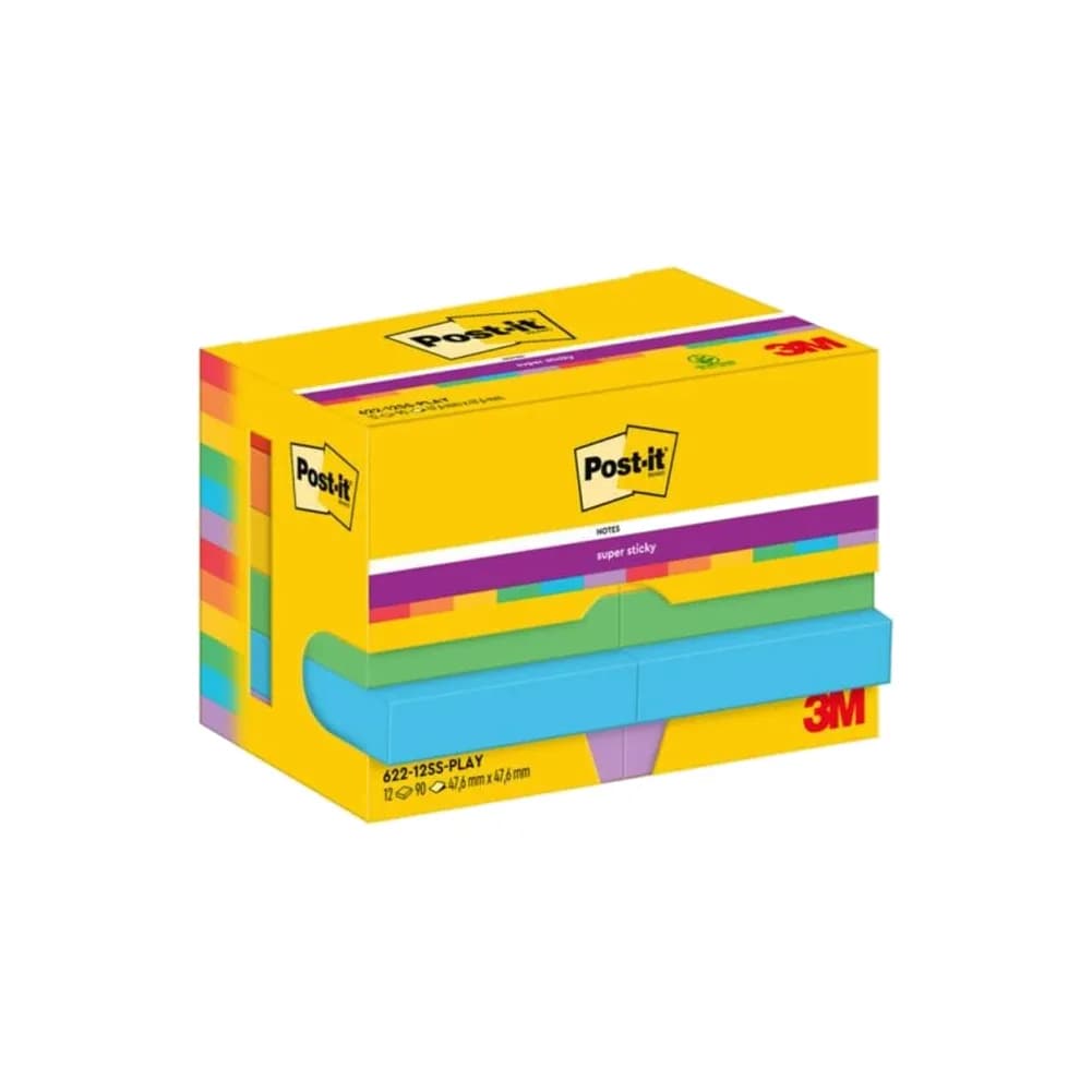 Post-it SS Playful 47,6x47,6 90sh (12)
