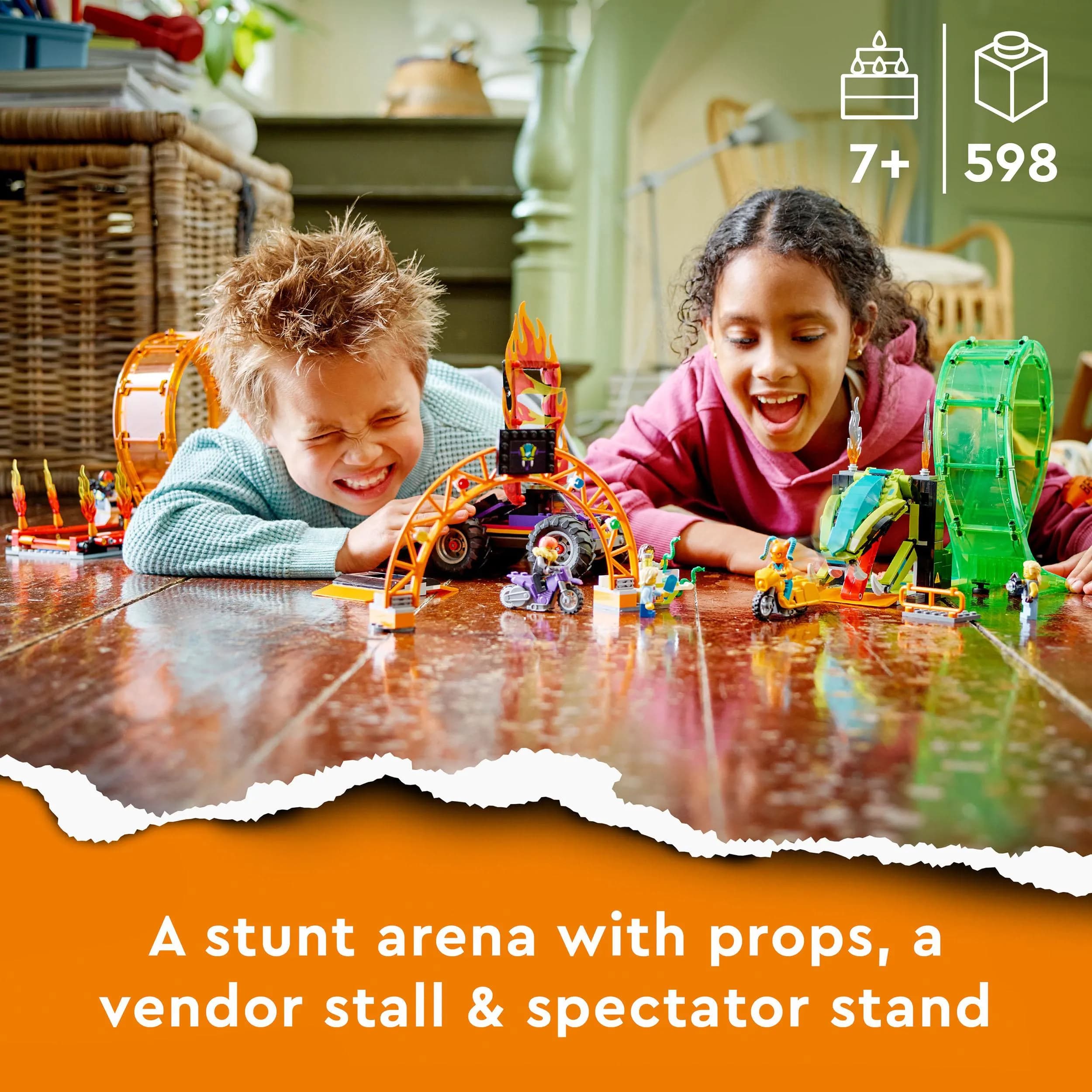 LEGO City Kahden silmukan stunttishow'n areena 60339