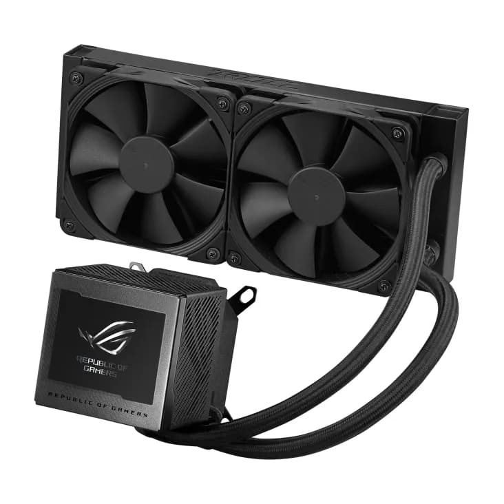 Asus ROG Ryujin III 240mm ARGB -nestejäähdytin, musta