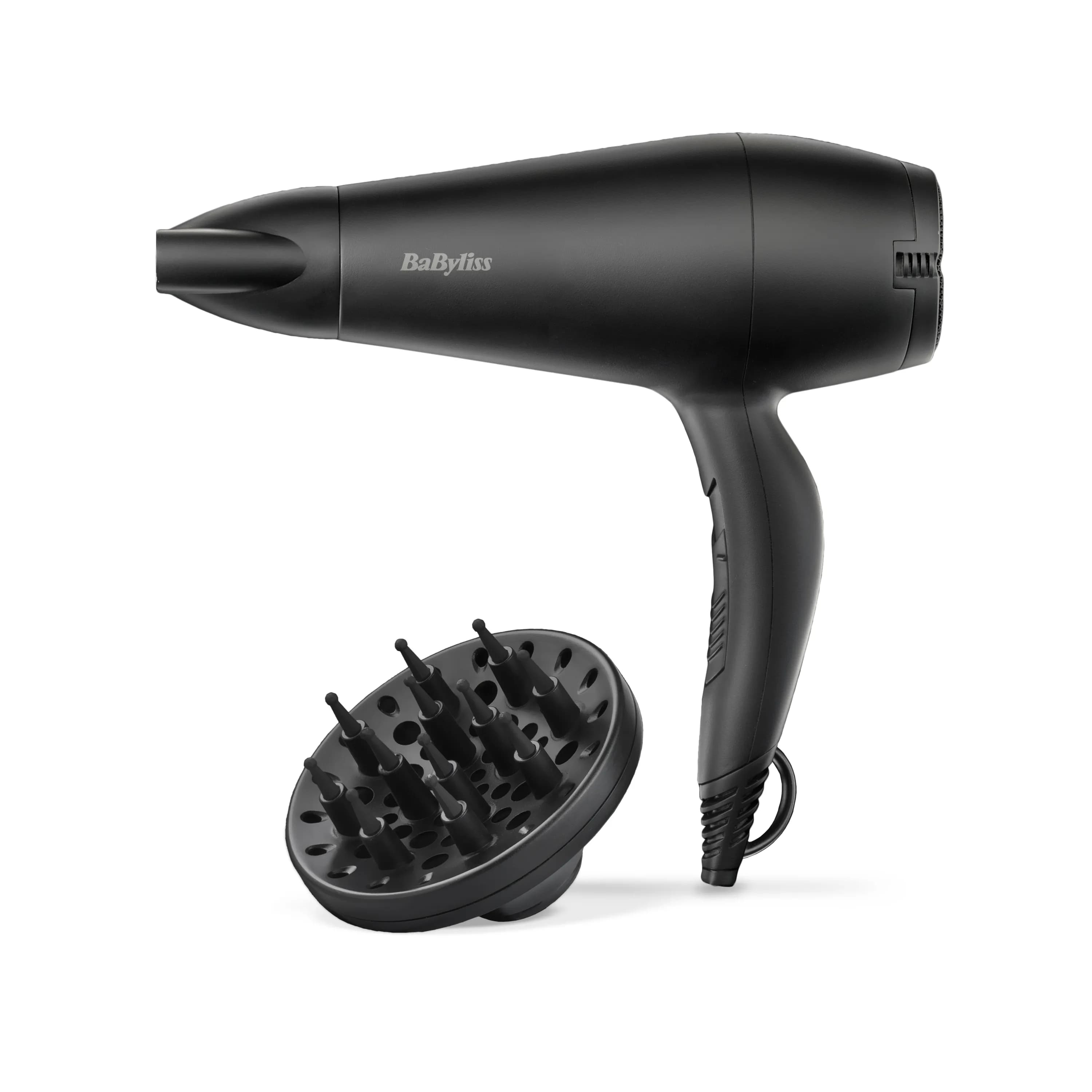 BaByliss Power Smooth 2200 D215DE, 2200 W -hiustenkuivaaja, musta