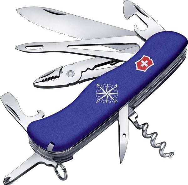 Victorinox Skipper -taskuveitsi, sininen, 111 mm