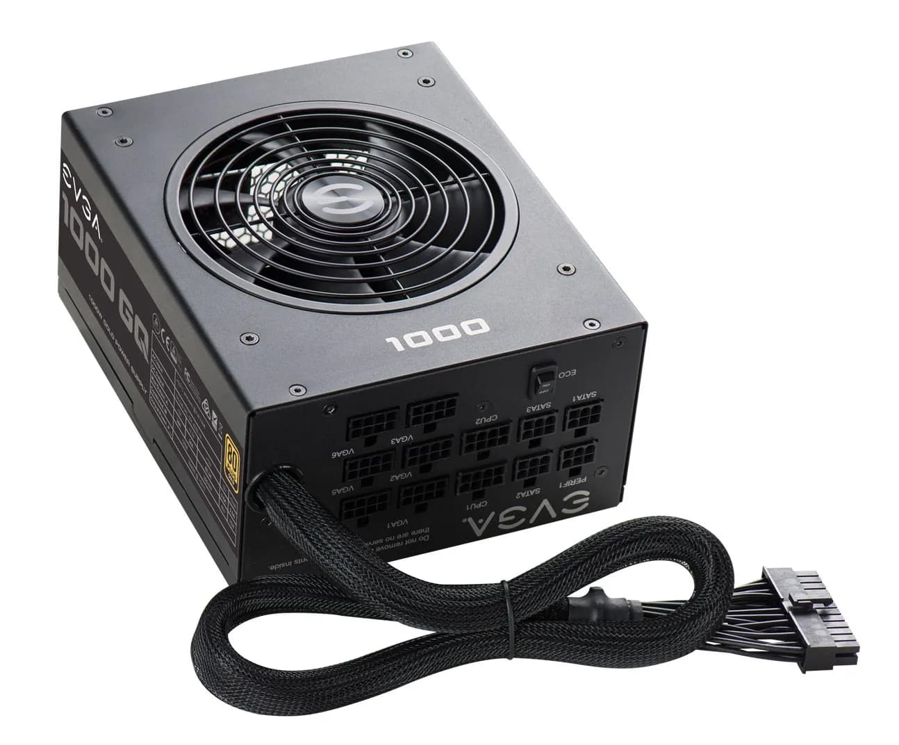 EVGA SuperNOVA 1000 GQ 1000W -virtalähde, 80 Plus Gold