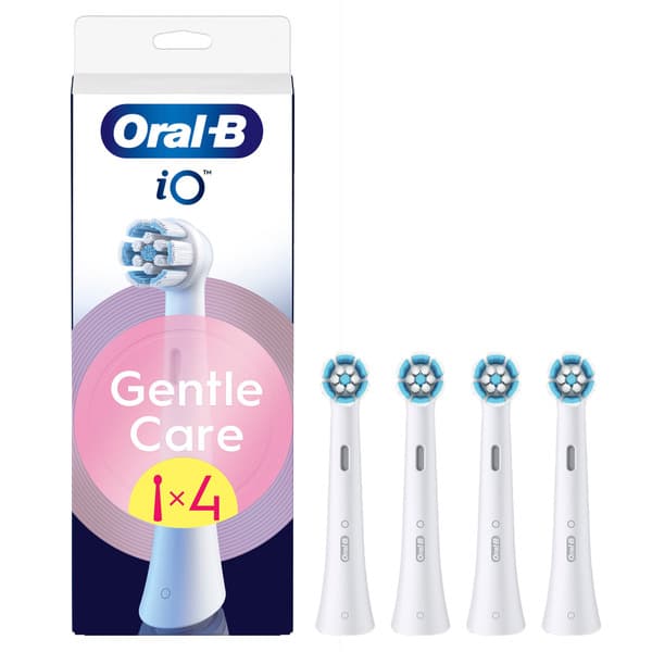 Oral-B iO Gentle Care 4 kpl -vaihtoharjaspäät