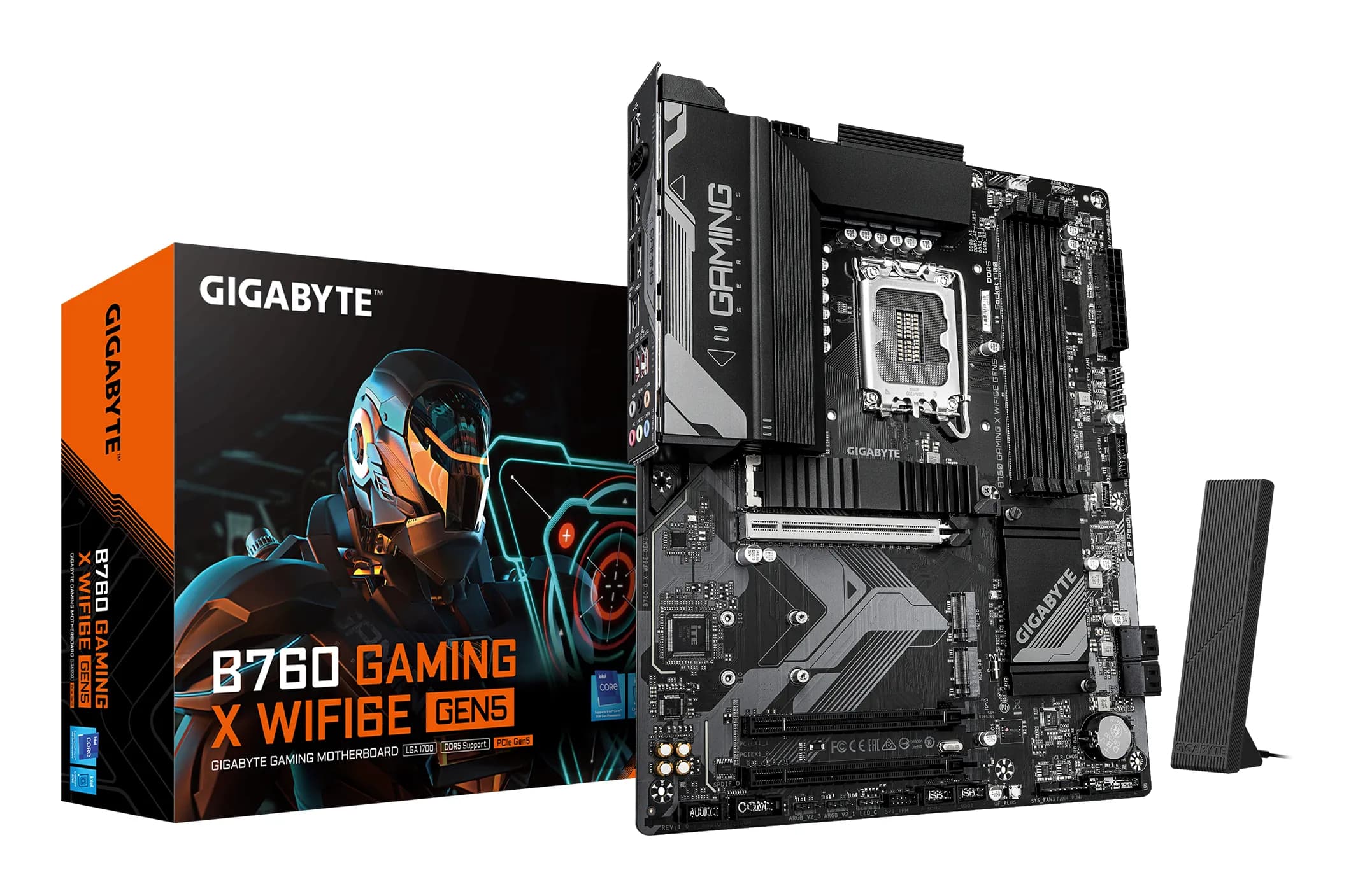 Gigabyte B760 GAMING X WIFI6E GEN5 LGA1700 ATX -emolevy