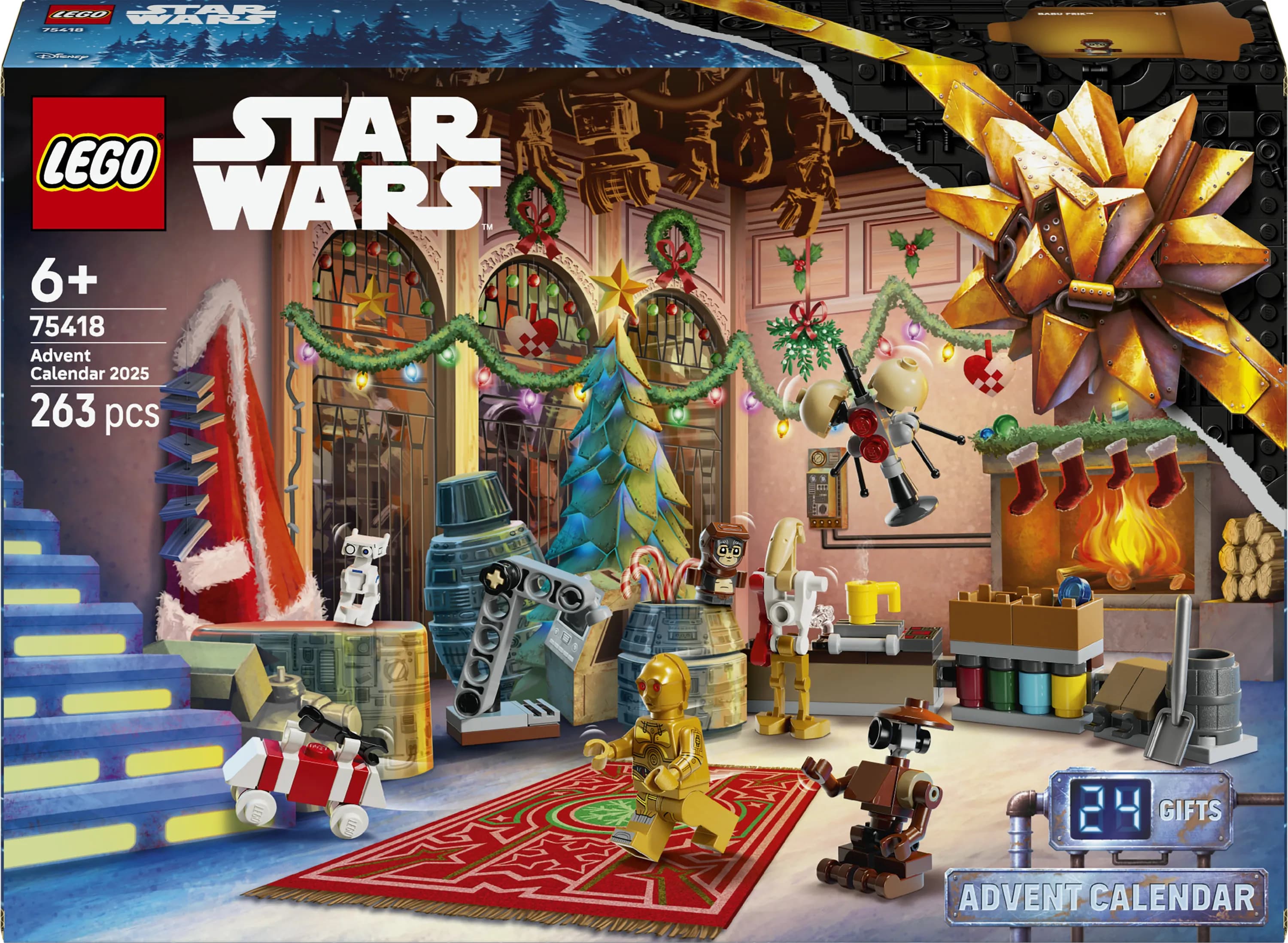 LEGO Star Wars Joulukalenteri 2025 75418