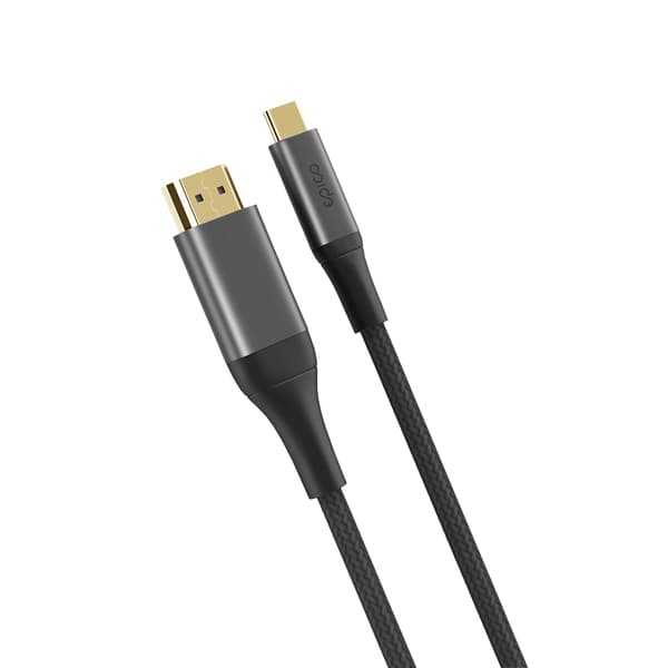 Epico UltraLink EC65 USB-C – HDMI -kaapeli, jossa 8K, 2 m, Space Grey