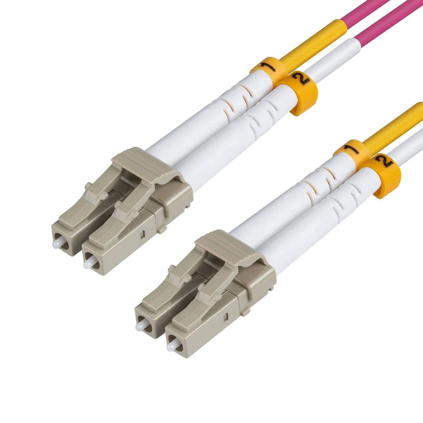 MicroConnect OM4 LSZH LC-LC 7m -valokuitukaapeli, violetti