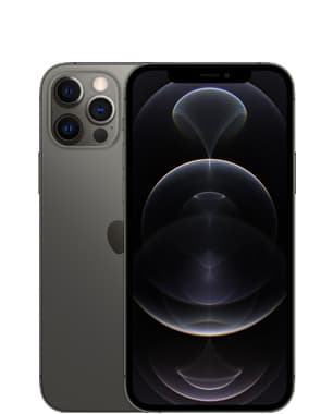 Kunnostettu iPhone 12 Pro 512 Gt, grafiitti (Tyydyttävä kunto)