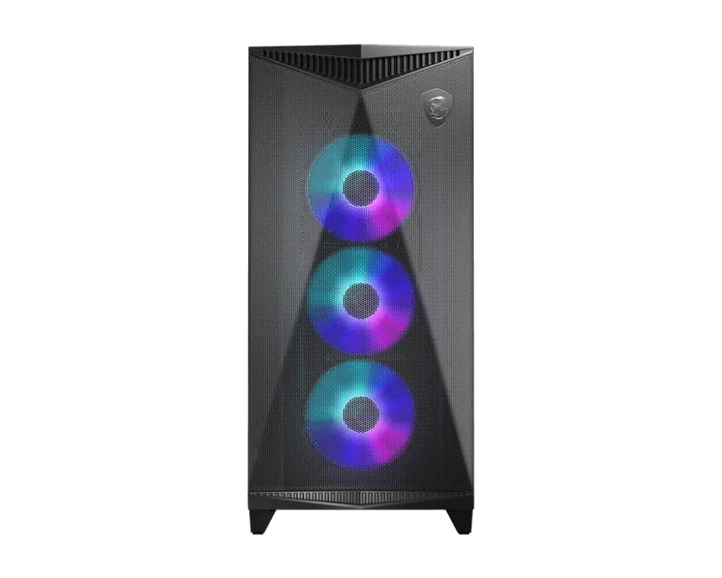 MSI MPG GUNGNIR 300R AIRFLOW -miditornikotelo RGB-valaistuksella, valkoinen
