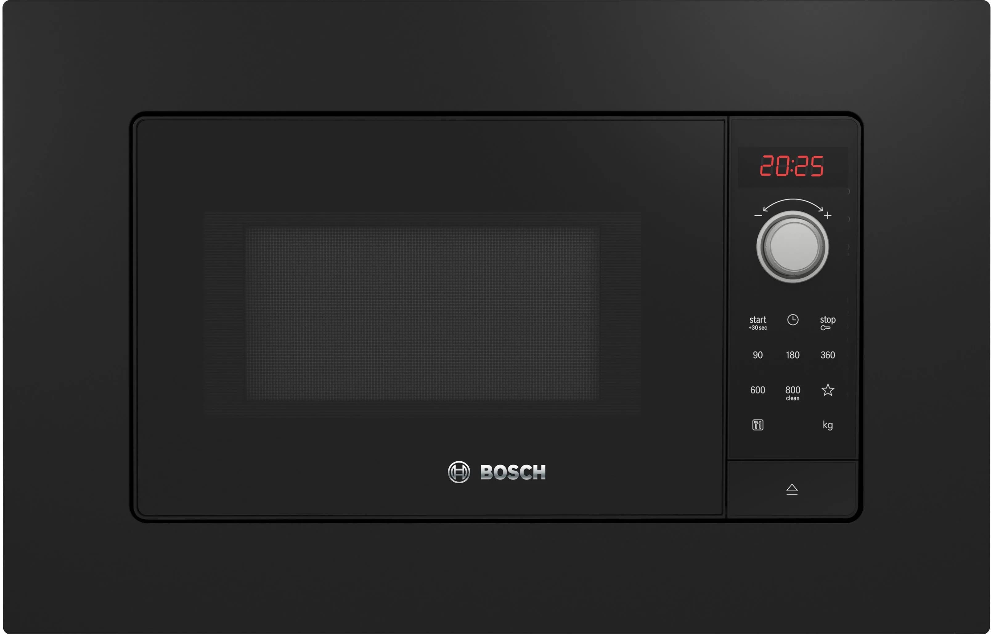 Bosch BFL623MB3 Series 2 - sisäänrakennettava mikroaaltouuni, Musta