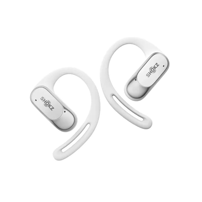 Shokz OpenFit Air -langattomat nappikuulokkeet, valkoinen