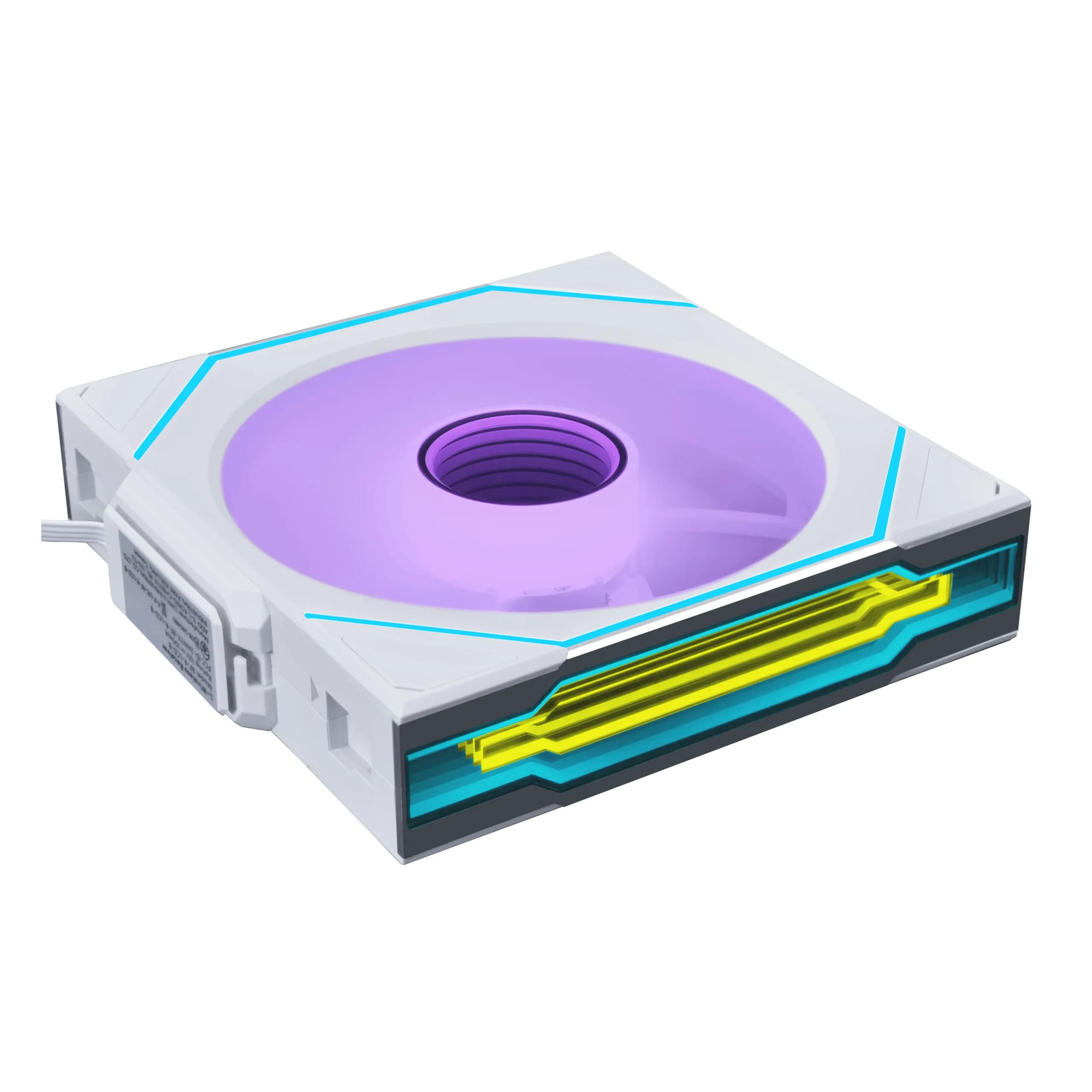 Lian Li UNI FAN SL-INF Wireless 140 mm PWM -kotelotuuletin - valkoinen