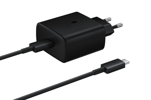 Samsung PD 45W Travel Adapter USB-C -laturi ja kaapeli, Musta