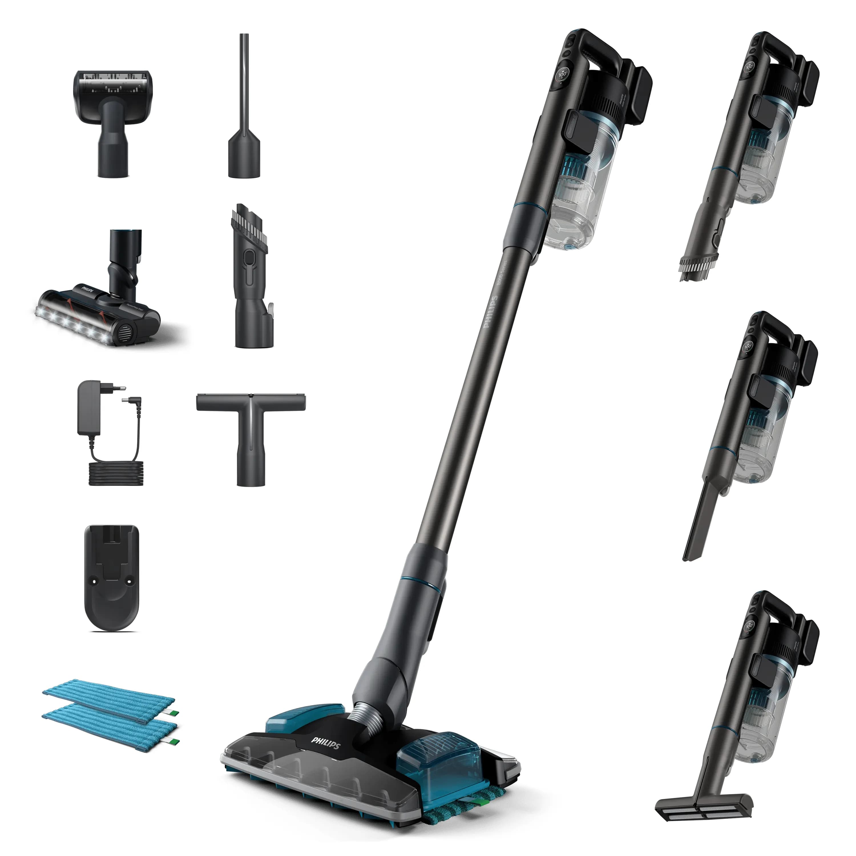 Philips 8000 Series XC8055/01 Aqua Plus -varsi-imuri, sininen