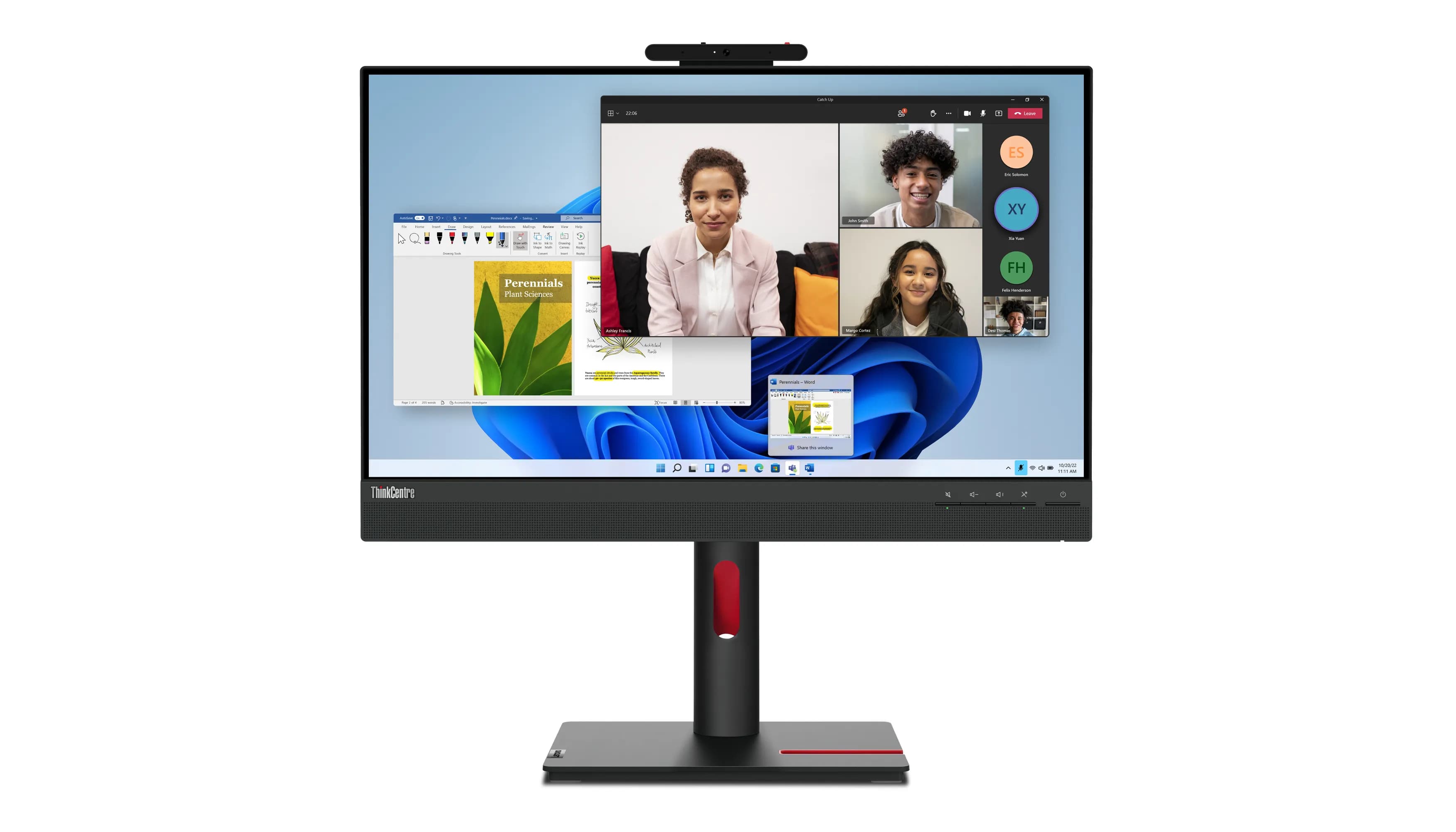 Lenovo ThinkCentre Tiny-in-One 24 Gen 5 23.8" Full HD, IPS -näyttö, kosketusnäyttö
