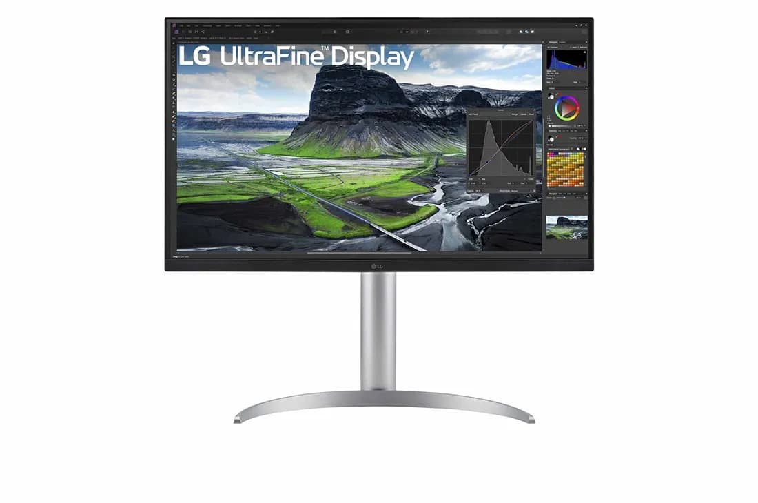LG UltraFine 27UQ850V-W 27" 4K UHD, IPS -näyttö, USB-C hub