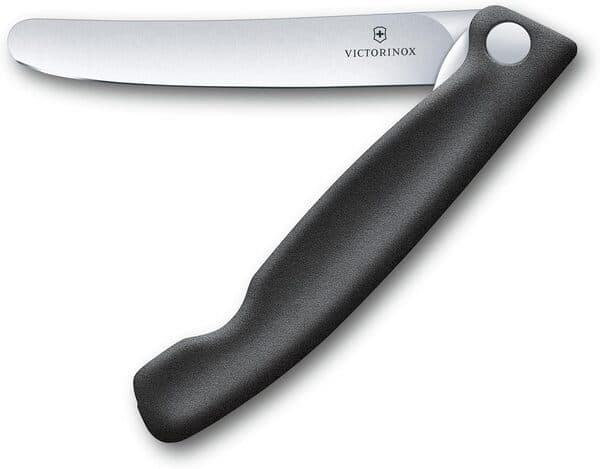 Victorinox Swiss Classic kokoontaitettava kuorimaveitsi 110 mm, musta