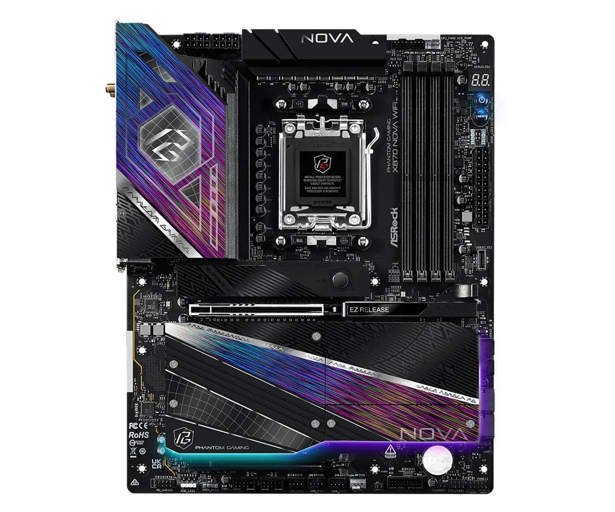 ASRock X870 NOVA WIFI AM5 ATX -emolevy