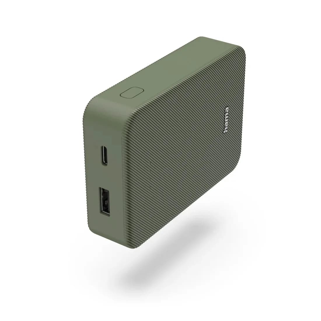 Hama Colour 10 10000mAh USB-C+USB-A -varavirtalähde, vihreä