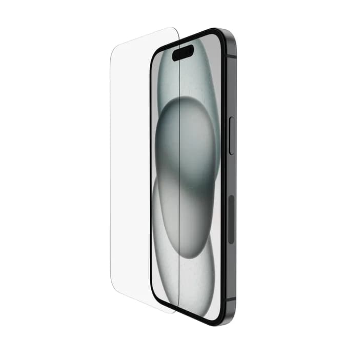 Belkin ScreenForce TemperedGlass Treated Screen Protector for iPhone 15