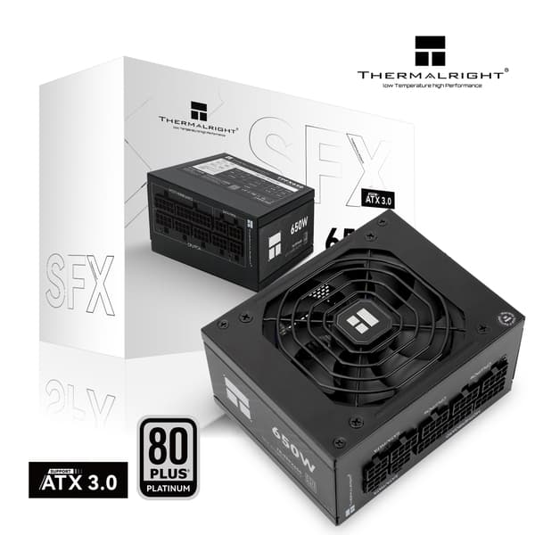 Thermalright TR-TPFX 650W -virtalähde, 80 Plus Platinum