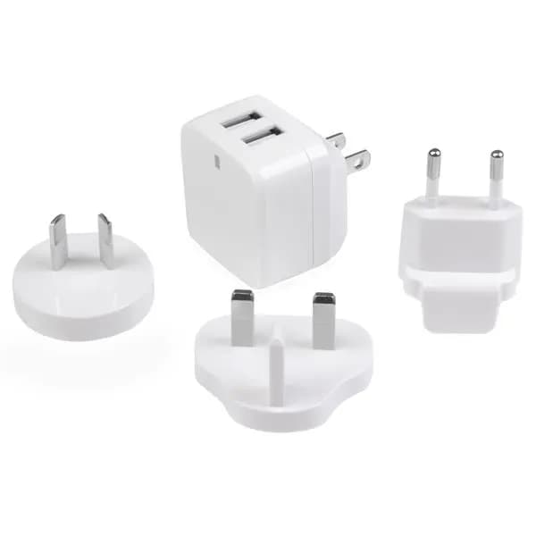 Dual Port USB Wall Charger 17W/3.4A