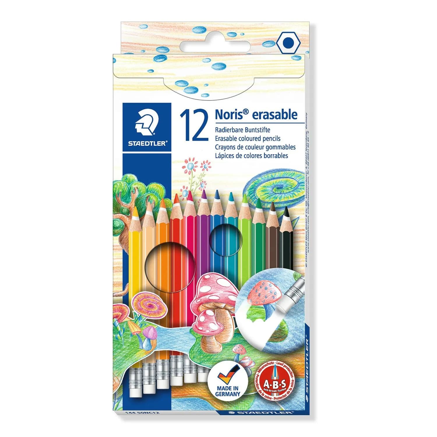Coloured pencil Noris Club Aquarell w/tip ass (24)