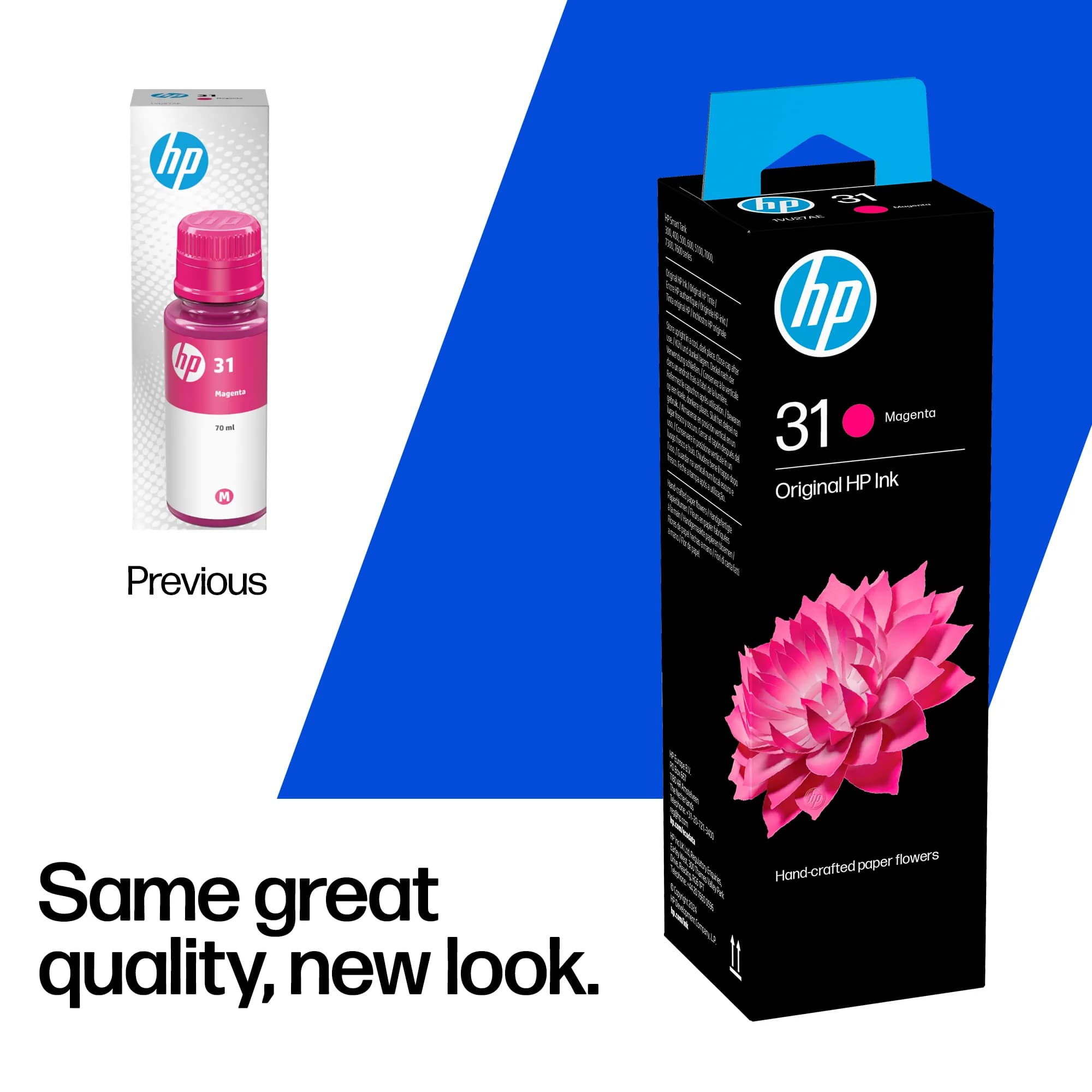 HP 31-mustepullo, 70 ml, magenta