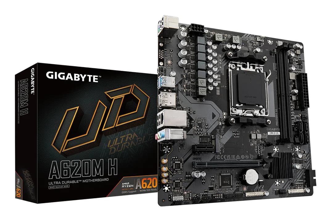 Gigabyte A620M H AM5 mATX -emolevy