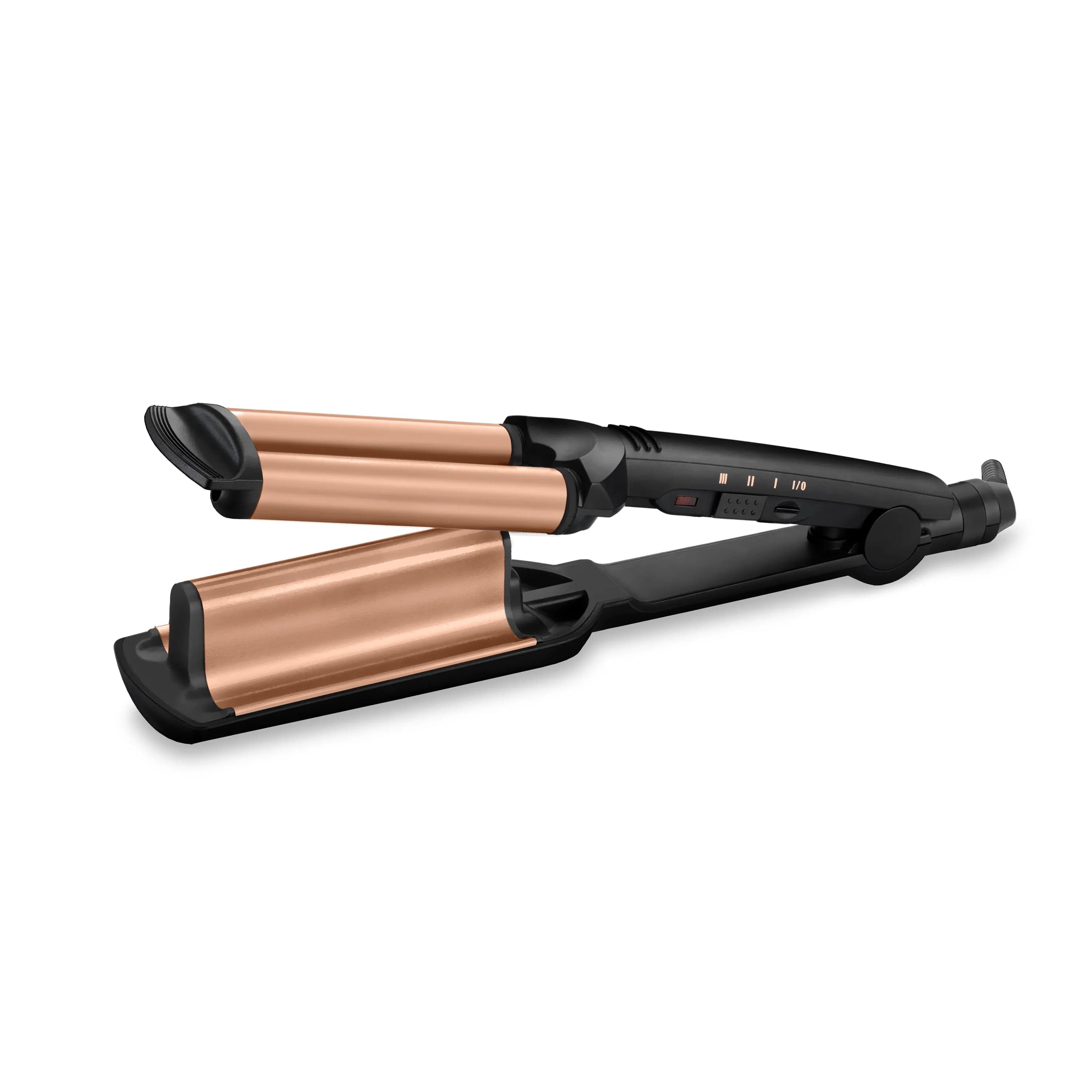 Babyliss W2447E Deep Waves -puikkokiharrin, Musta/Oranssi