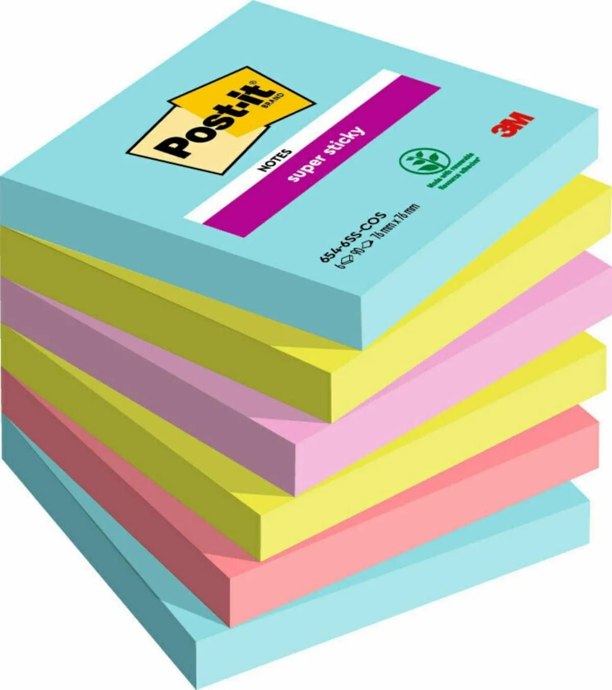 Post-it SS-Notes 76x76 Miami (6)