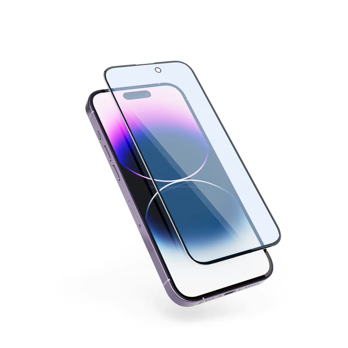 Epico 3D+ Glass Blue Light Protection, iPhone 15 -panssarilasi