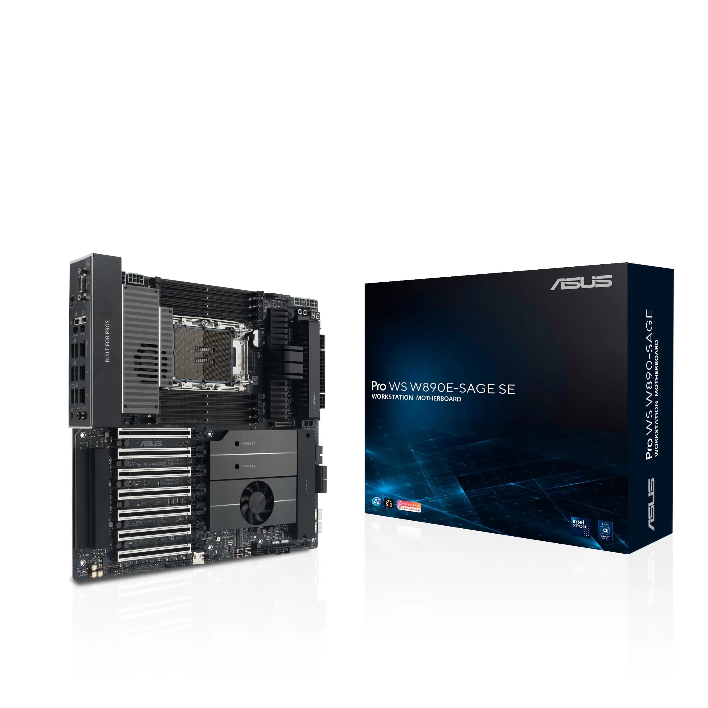 Asus Pro WS W890E-SAGE SE LGA4710-2 EEB-emolevy