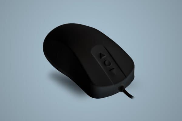 Cherry Active Key MedicalMouse AK-PMH12 -langallinen hiiri, musta