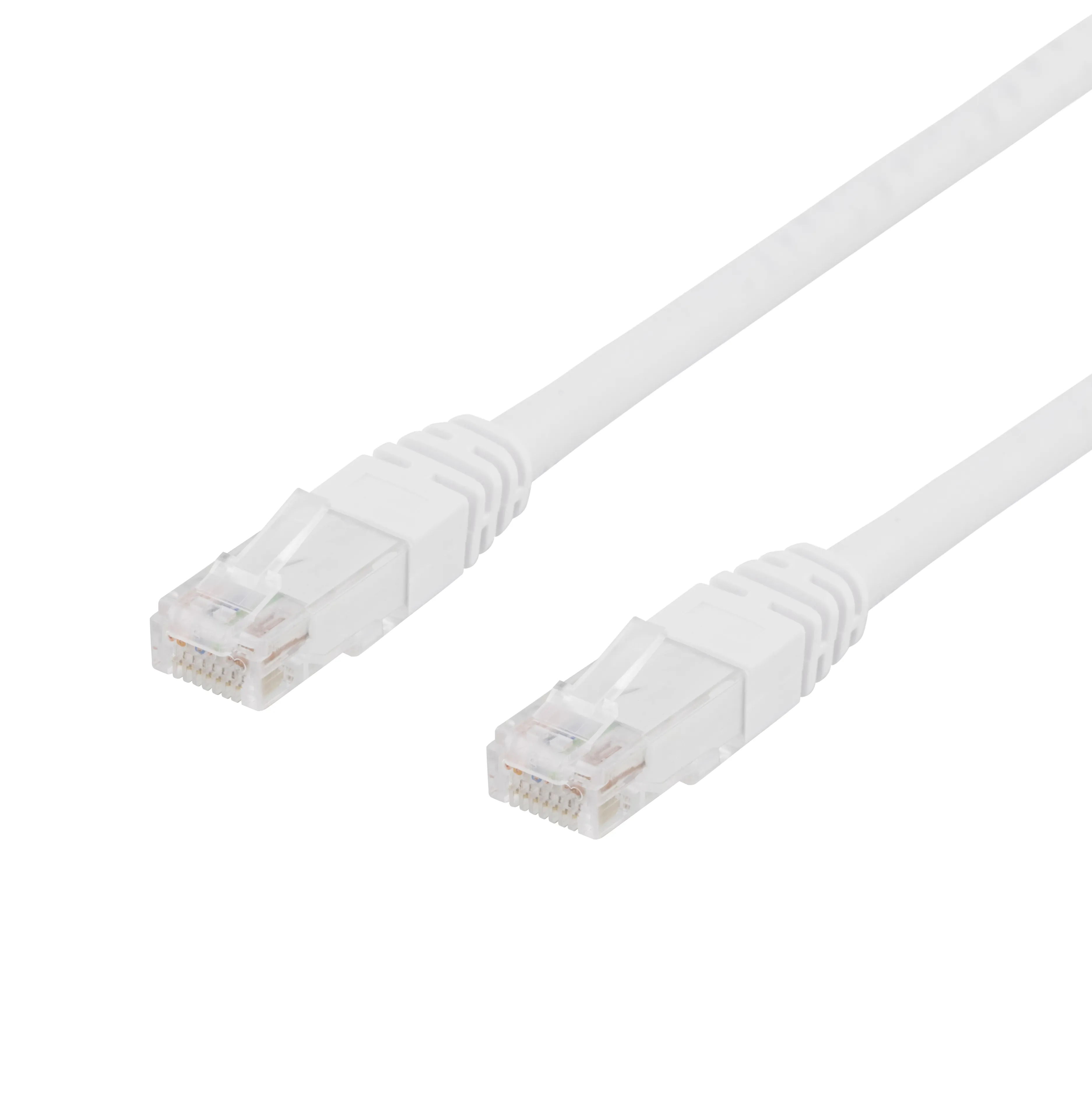 Deltaco Cat6 U/UTP LSZH RJ45 3m -verkkokaapeli, valkoinen