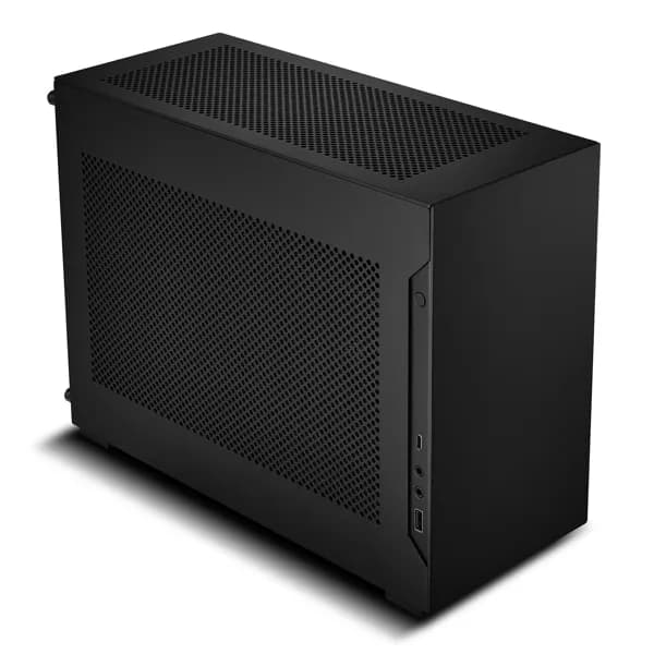 LIAN LI A4-H2O PCIe 5.0 -mini-ITX-kotelo, musta