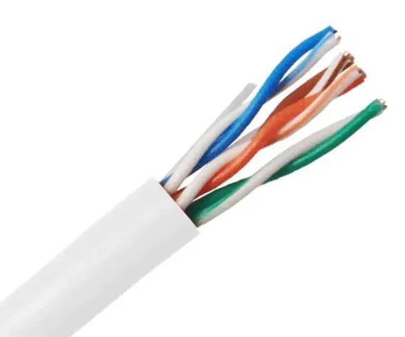 MicroConnect Cat5e U/UTP 305m -verkkokaapeli, valkoinen