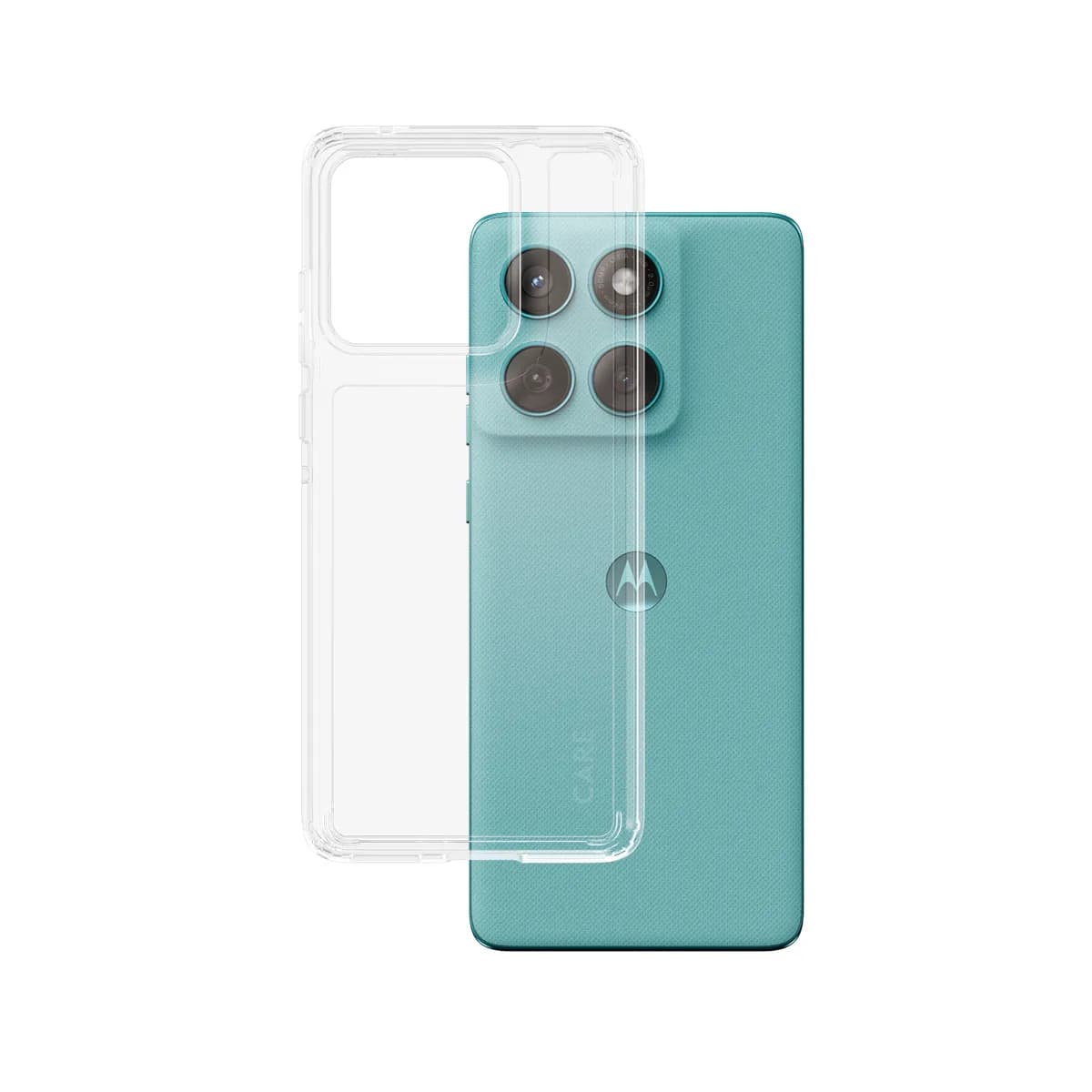 PanzerGlass CARE Urban, Moto Edge 60 / Edge 60 Fusion -suojakuori, läpinäkyvä