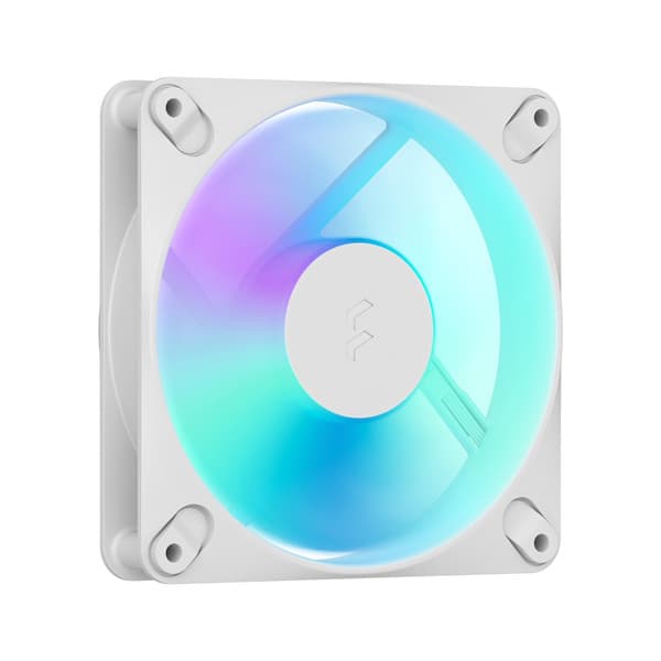 Fractal Design Dynamic 3-12 PWM RGB Kotelotuuletin 120 mm Valkoinen