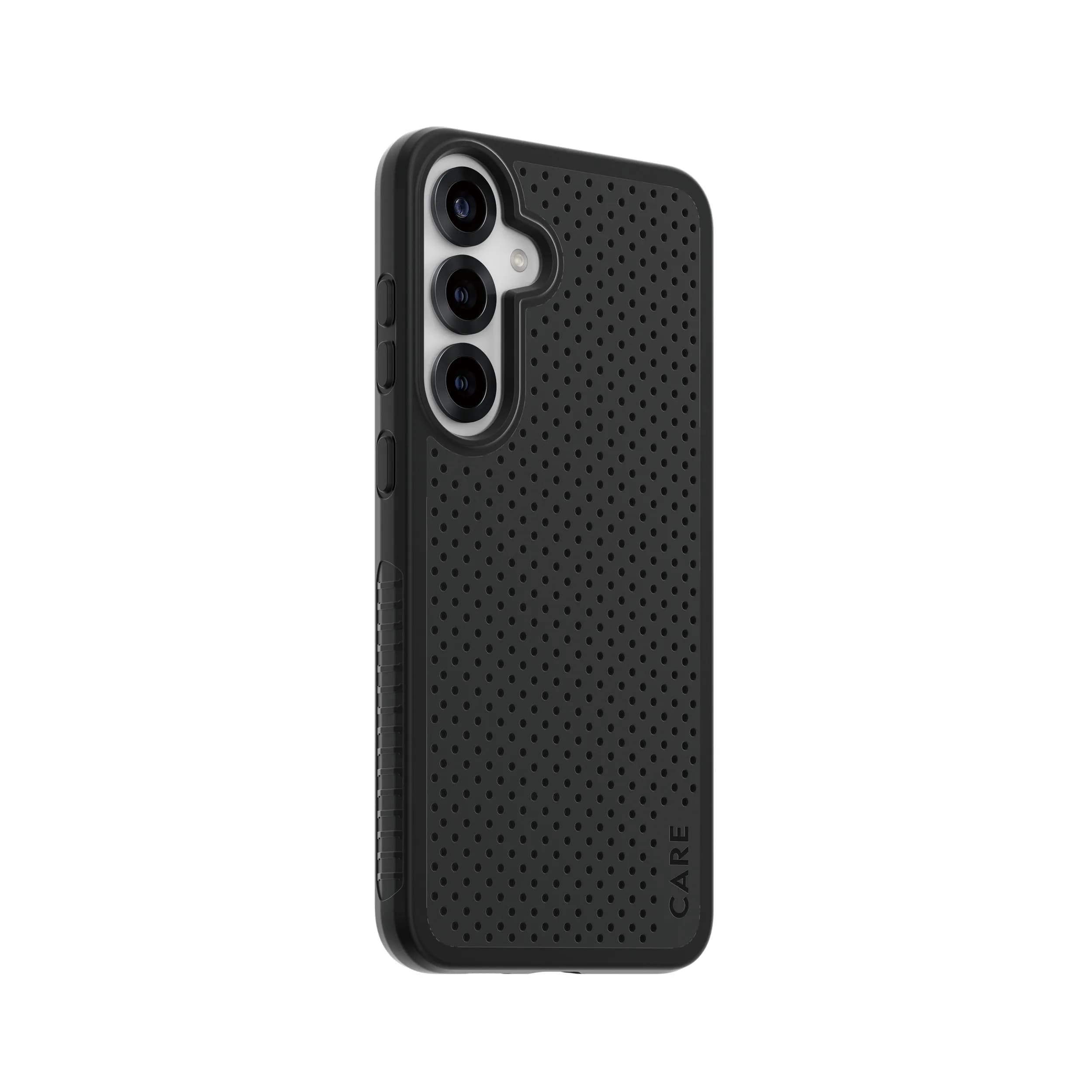 Care by PanzerGlass Galaxy S25+ Heat Beat -suojakuori, Musta