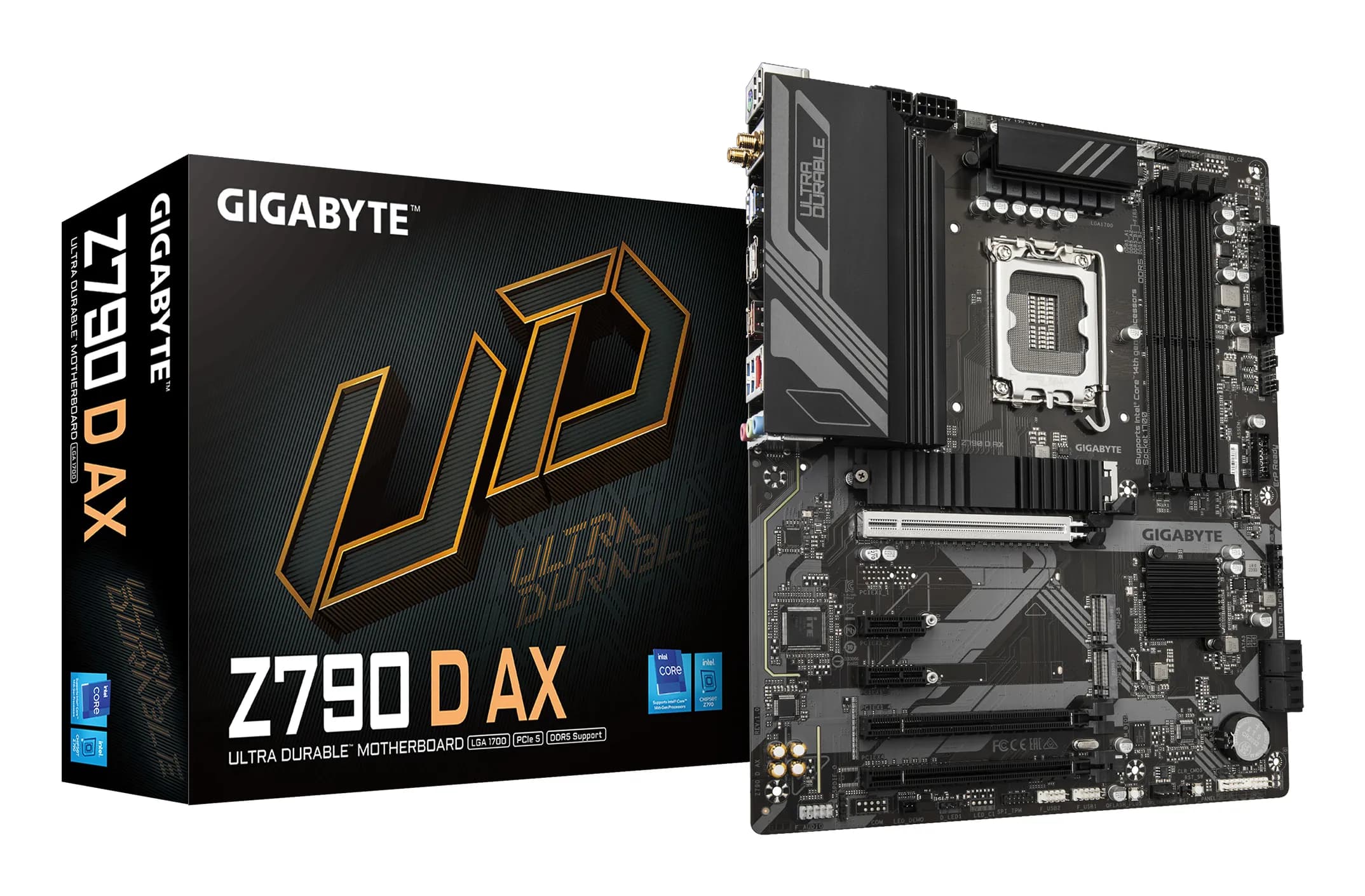Gigabyte Z790 D AX Wi-Fi 6E LGA1700 ATX -emolevy