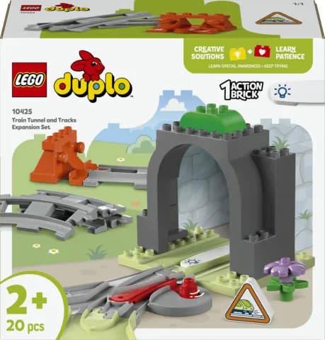 LEGO DUPLO Tunneli ja raiteet – Laajennussarja 10425