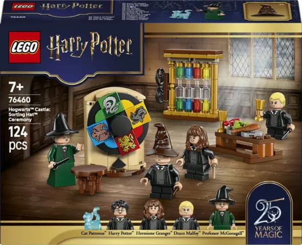 LEGO Harry Potter Tylypahkan linna: Lajitteluhattuseremonia 76460