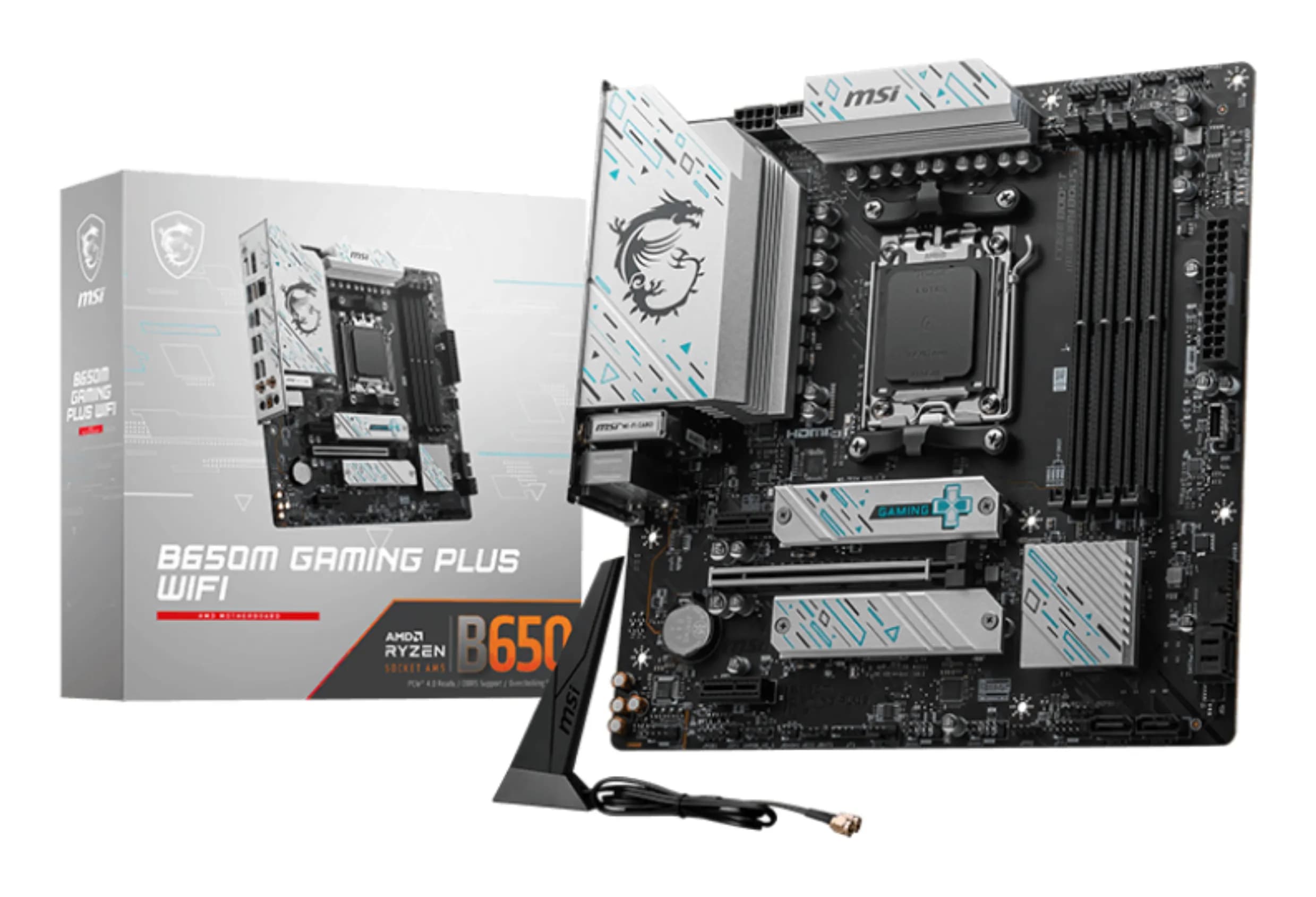 MSI B650M GAMING PLUS WIFI AM5 mATX -emolevy