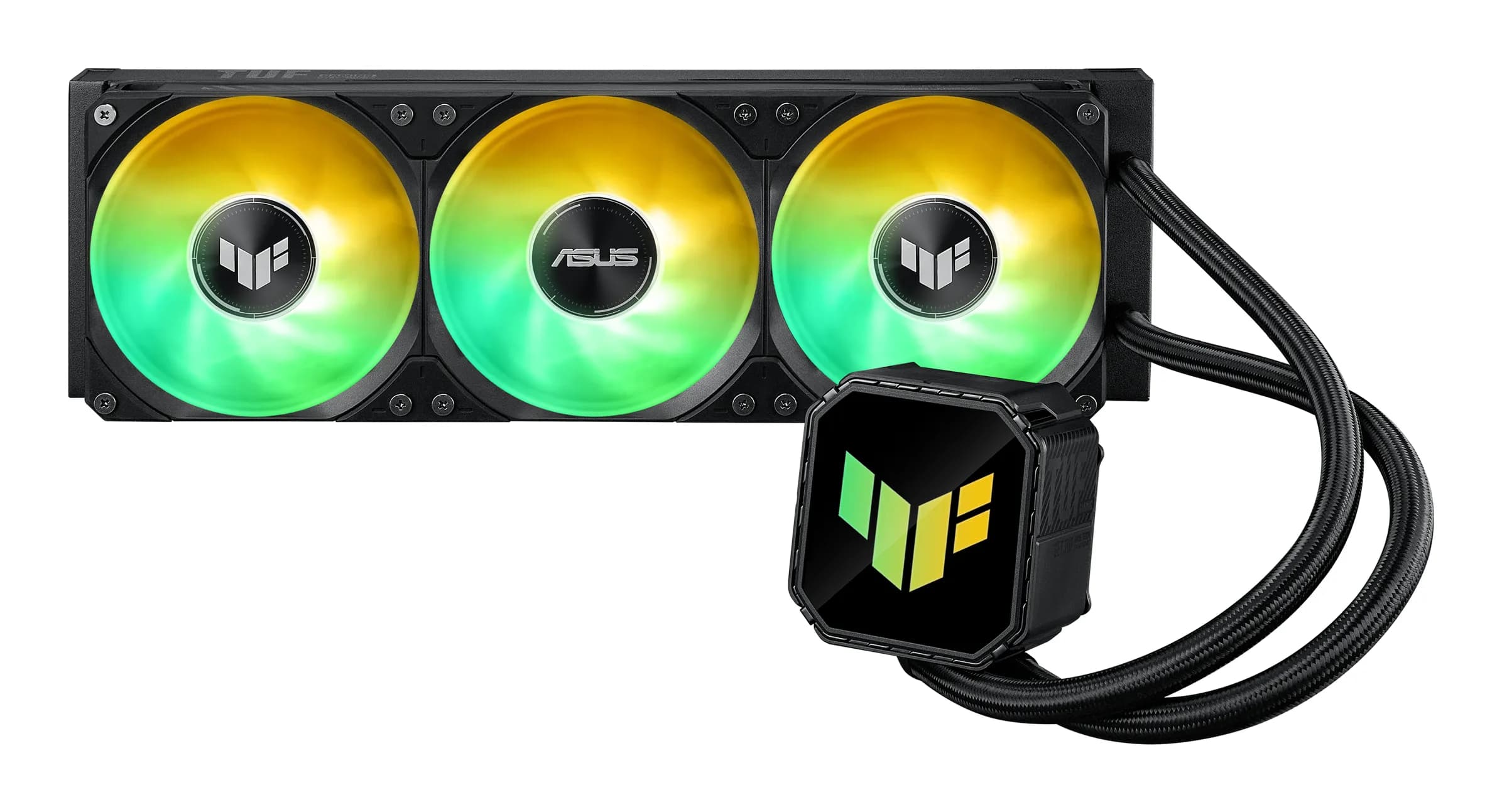 Asus TUF Gaming LC III 360mm ARGB -nestejäähdytin, musta