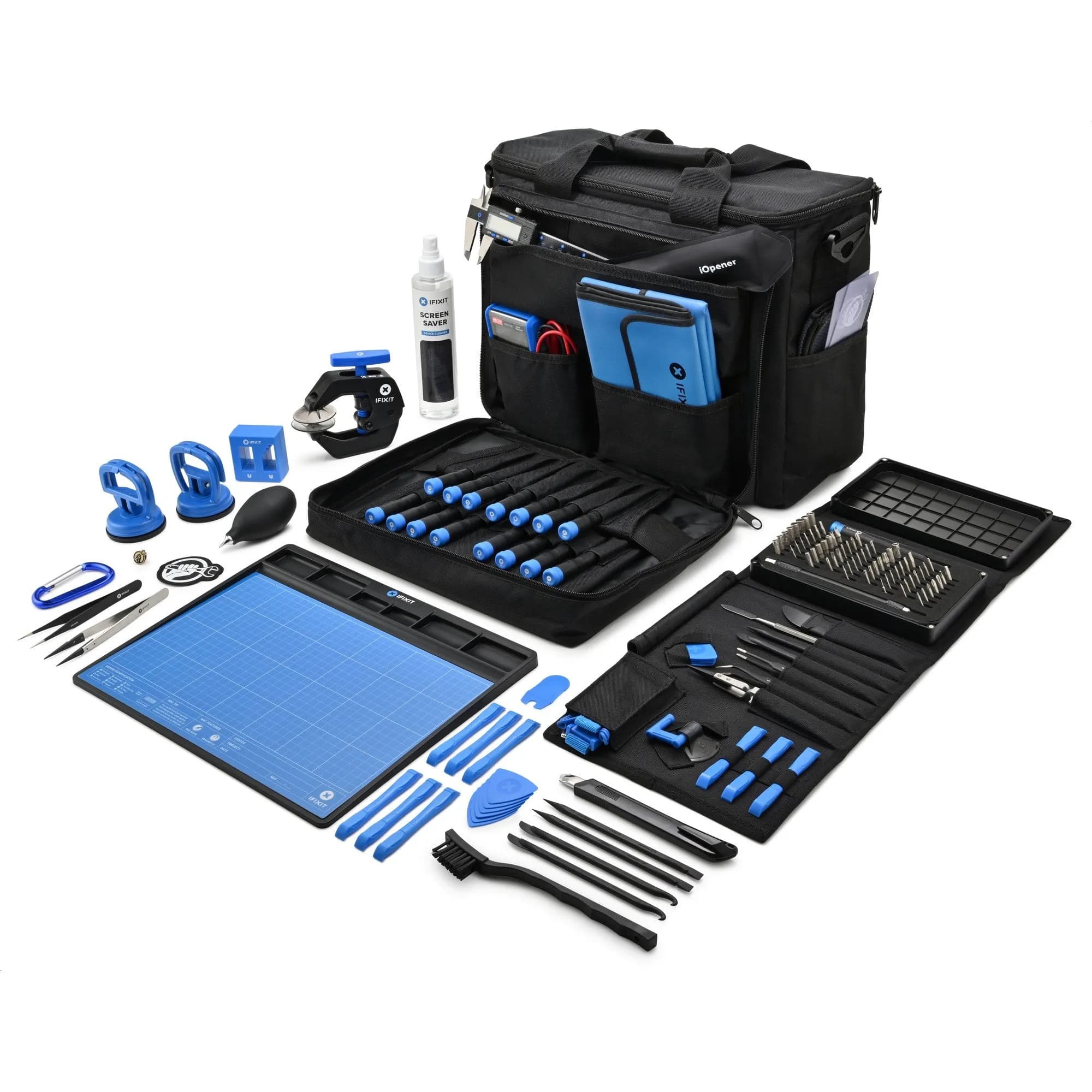 iFixit Repair Business Toolkit, työkalusarja älypuhelinten ja tablettien korjaamiseen